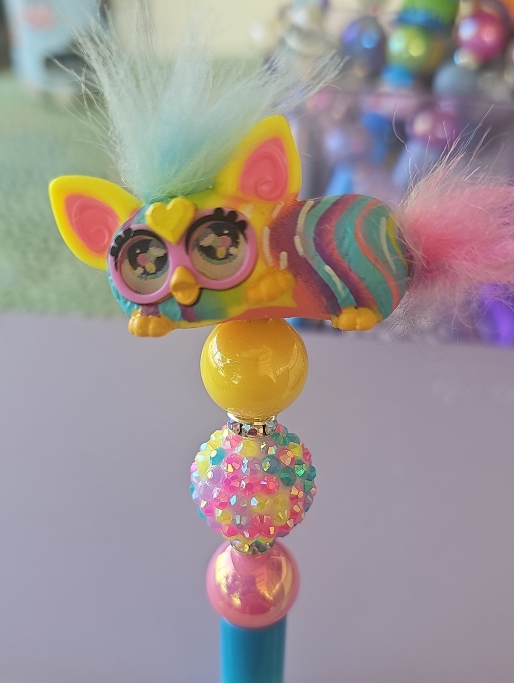 Furby Custom Beadable Pen